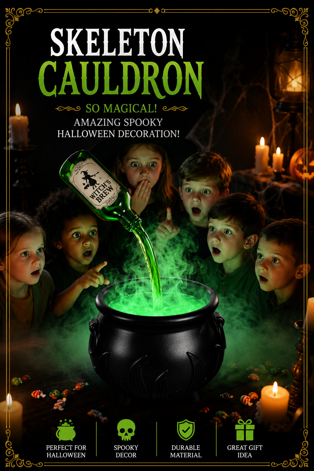 Spooky Pour™ Floating Cauldron