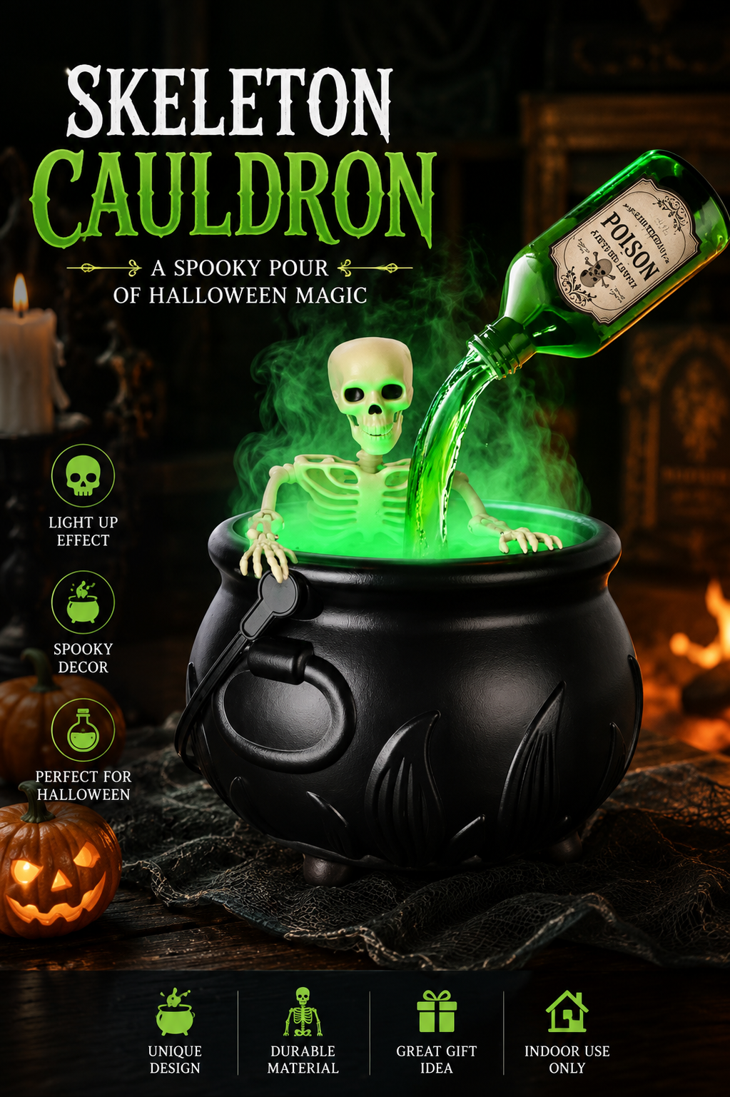 Spooky Pour™ Floating Cauldron